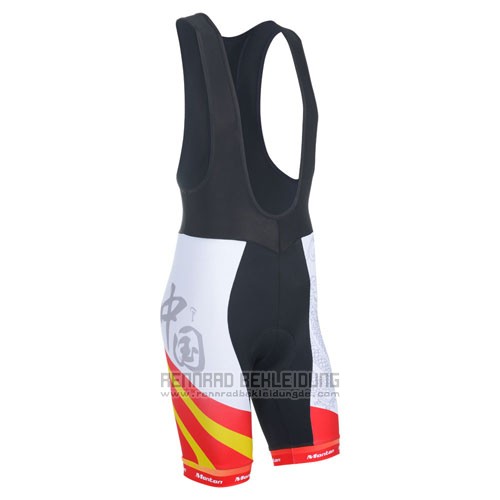 2014 Fahrradbekleidung Monton Champion China Trikot Kurzarm und Tragerhose - zum Schließen ins Bild klicken